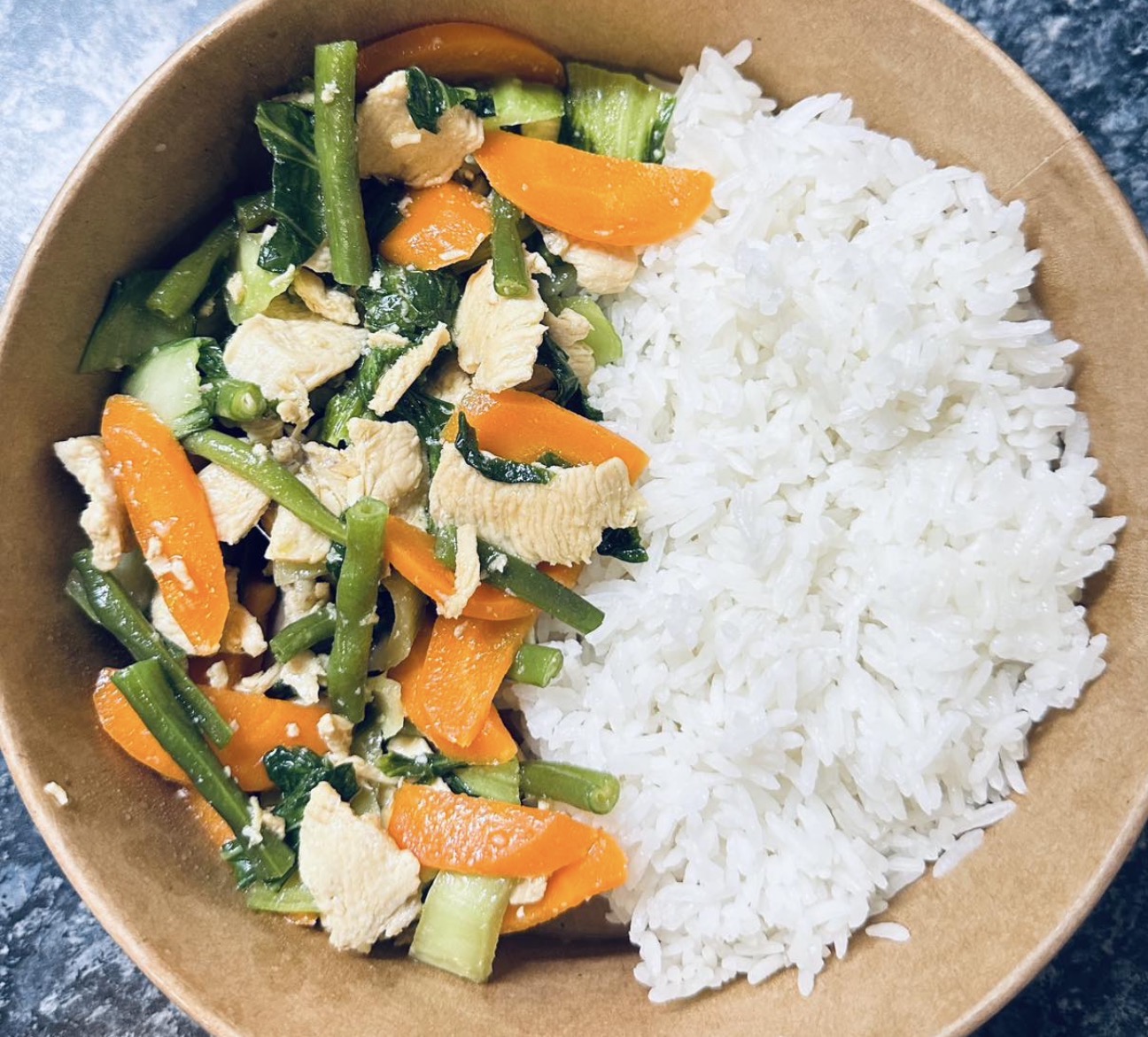 Cap cay au poulet ou tofu 